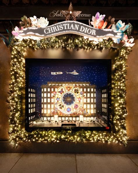 dior carousel of dreams light show|Dior christmas light show 2023.